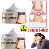 KURAIY Slimming Cream Anti Cellulite Losing Weights Fast for Women Belly Fat Burning Beauty Health Emulsions Body Care(PACK OF 2)100gm