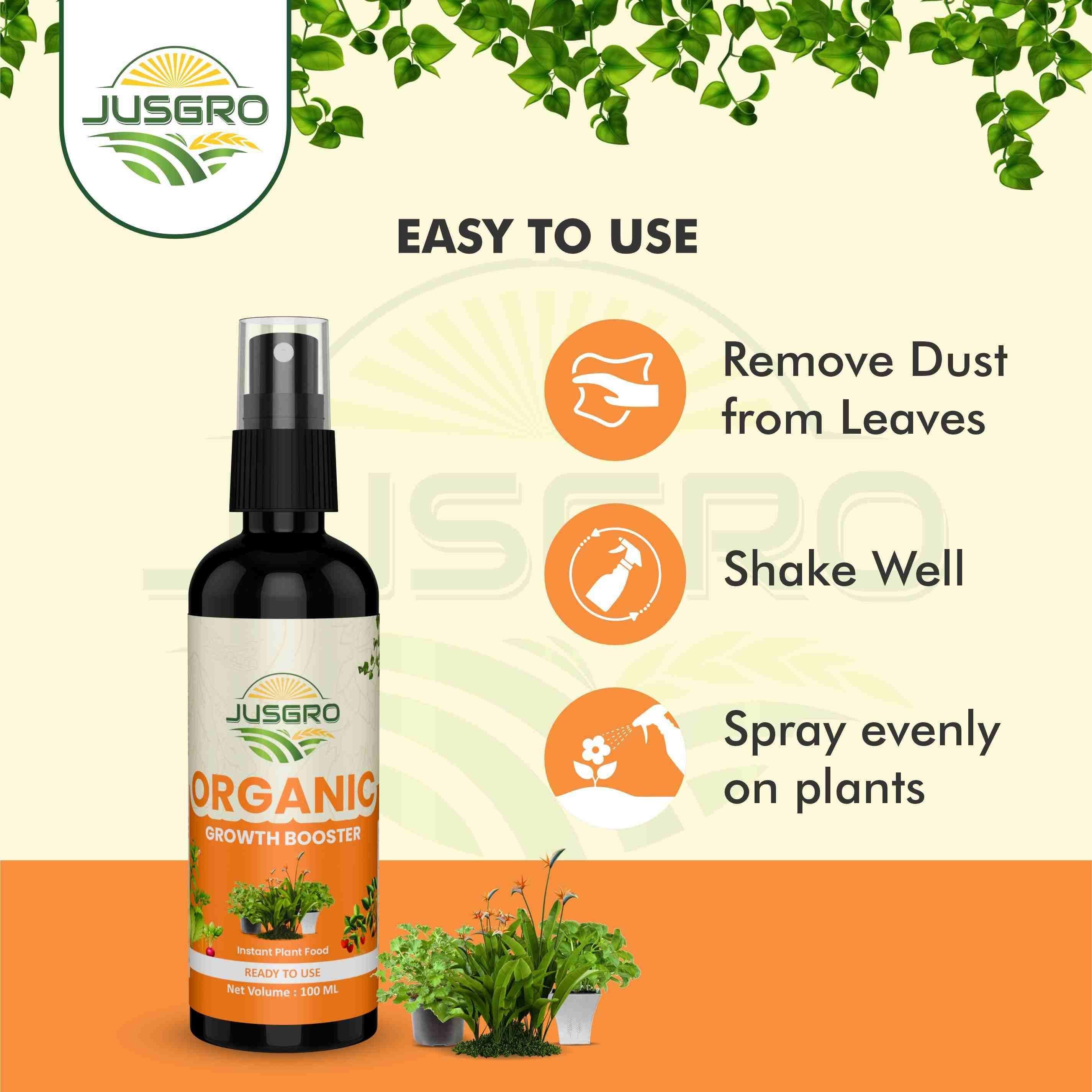 JusGro Growth Booster For Plants (100ML)